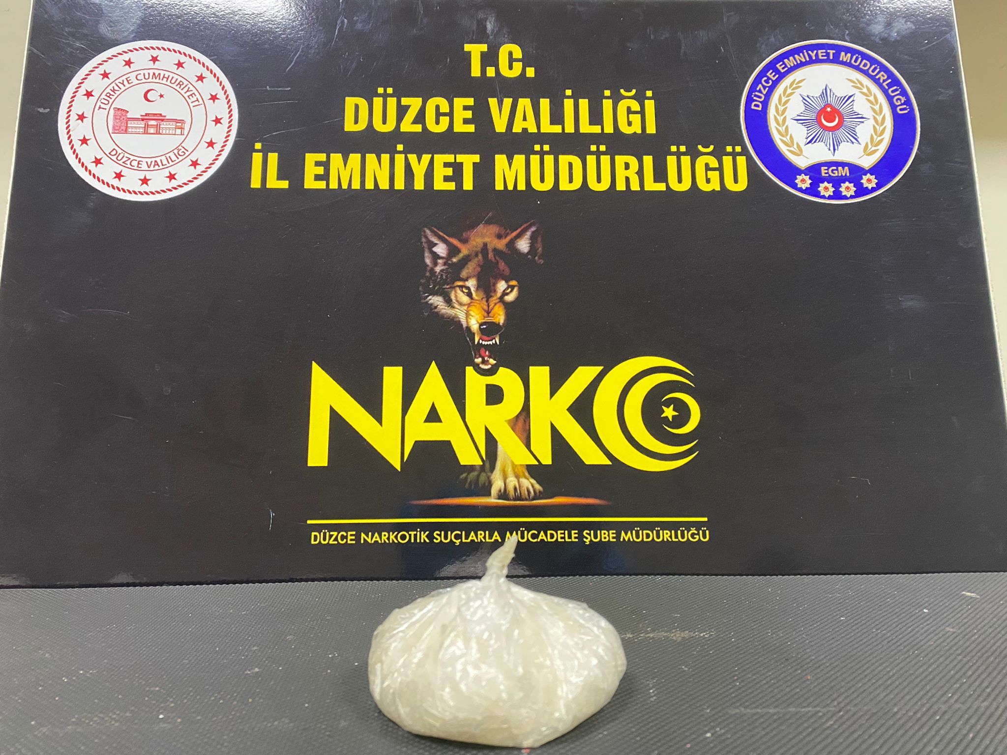 Düzce Narkotikten Uyuşturucu Başarısı