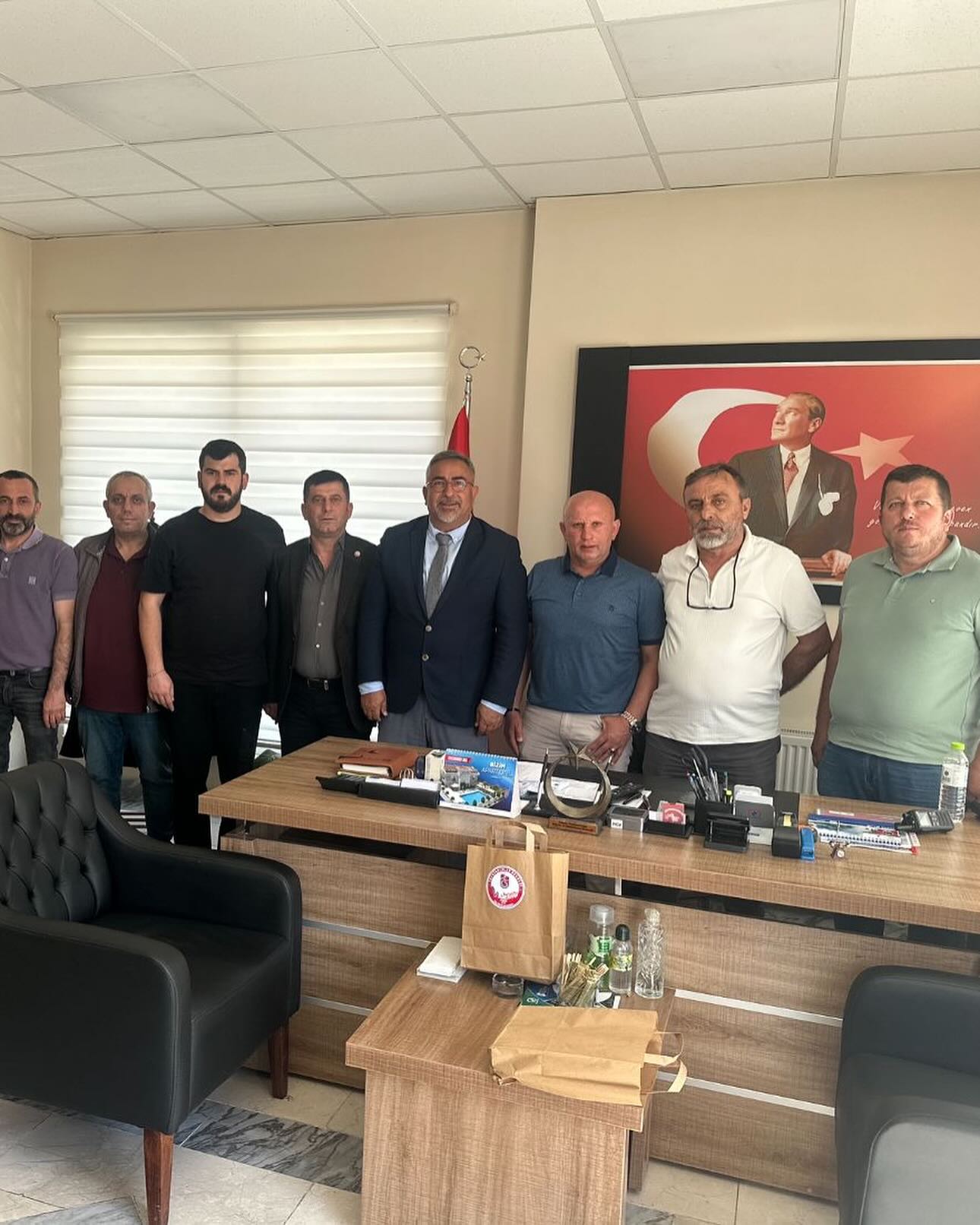 Trabzonlular Derneği’nden Mehmet Saygun’a Ziyaret