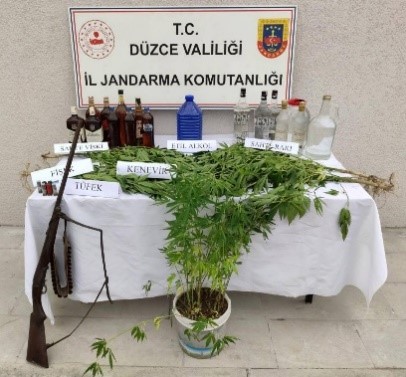 Düzce Jandarmasından Zehir Tacirlerine Geçit Yok!