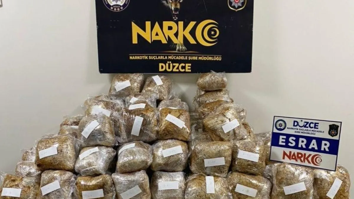 Düzce’de Uyuşturucu Operasyonu: 4 Şüpheliden 3’ü Tutuklandı