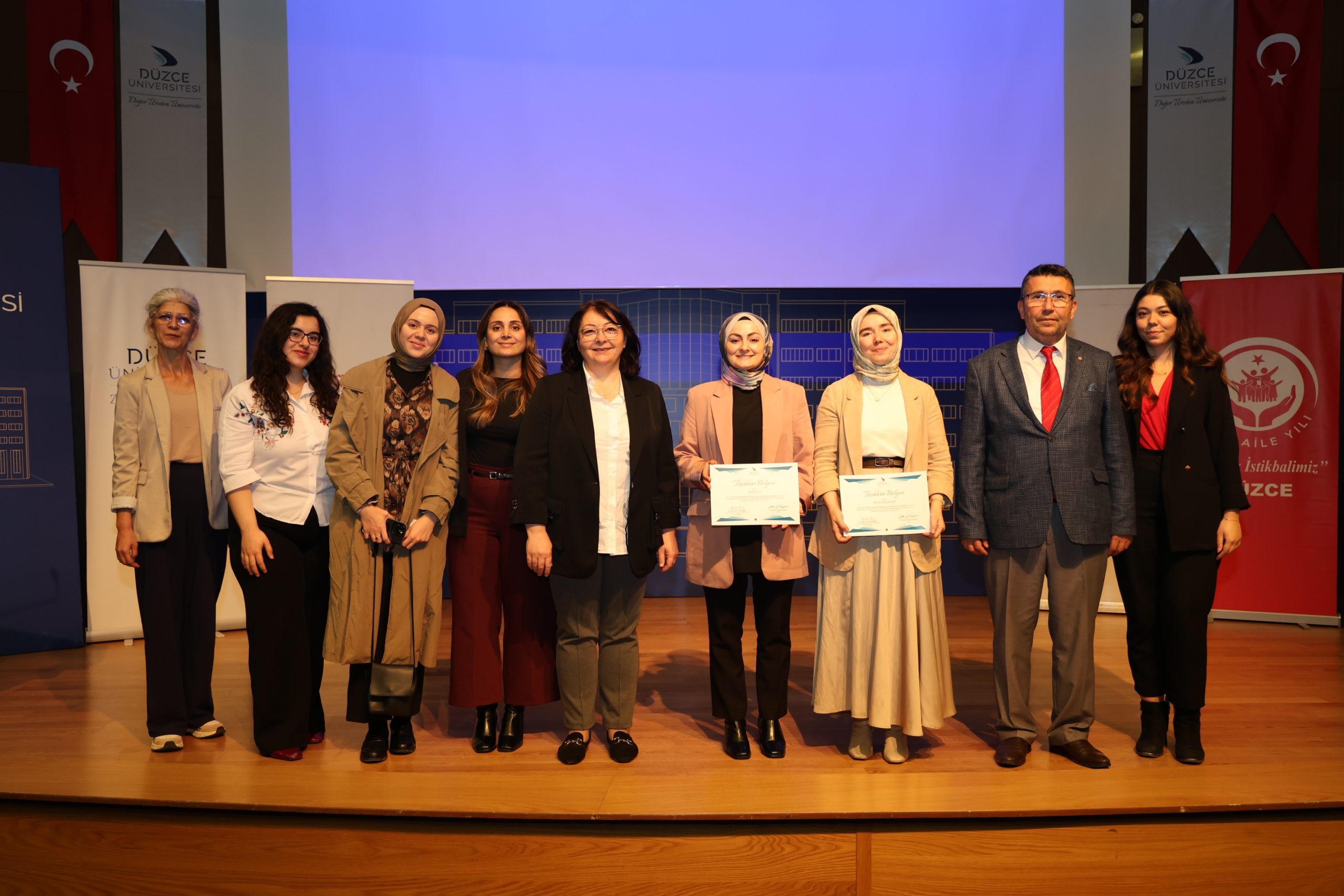 Aile ve Sosyal Hizmetler İl Müdürlüğü Uzmanları Düzce Üniversitesi Öğrencileriyle Buluştu