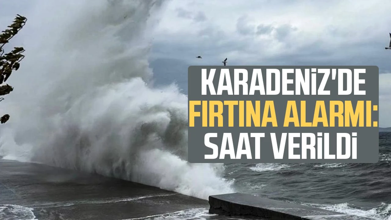 Batı Karadeniz İçin Fırtına Uyarısı: Düzce Dahil 5 İlde Kuvvetli Rüzgâr Bekleniyor